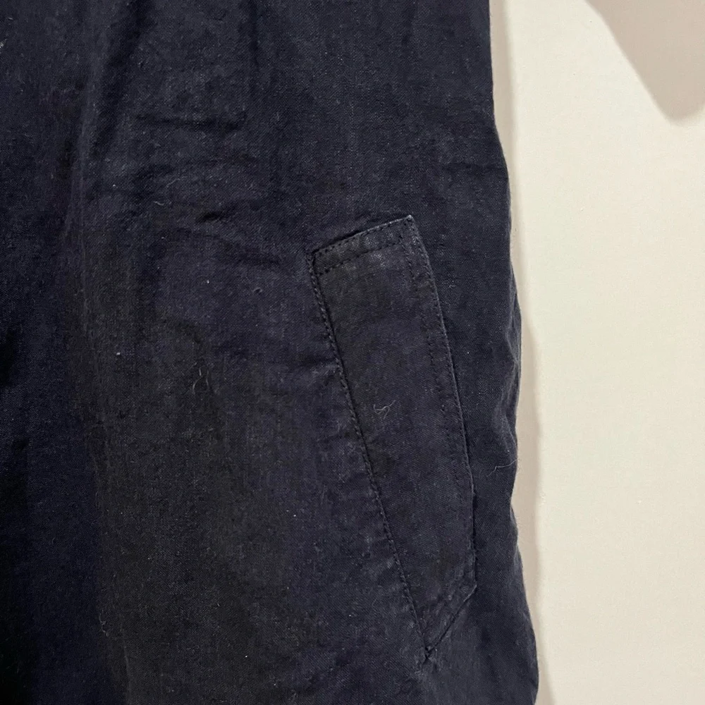 MHL by Margaret Howell Navy Linen Dress Size I - Picture 2 of 8